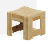 Ante Hocker Croard System Douglasie/Lärche natur 51x51x45 cm