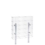 DZT Gabione Jumbo - verzinkt - zum Einbetonieren - incl. Pfosten