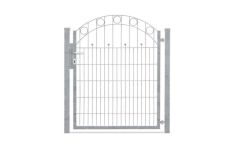 DZT Einzeltor Residenzen VARIO WIEN / 1-flügelig - verzinkt - incl. Pfosten und Befestigungen