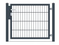 DZT Einzeltor VARIO basic - anthrazitgrau - incl. Pfosten und Befestigungen