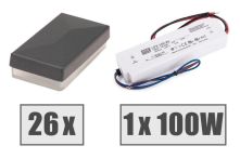 DZT LED-Zaunbeleuchtung + Trafo-Set