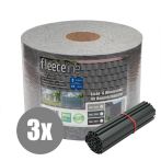 DZT Sicht- und Windschutz 3 Rollen fleeceline