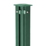 DZT Eck-Zaunpfosten Typ QAE 60 VAPE - moosgrün