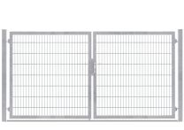 DZT Doppeltor VARIO plus S / 2-flügelig - verzinkt - incl. Pfosten und Befestigungen