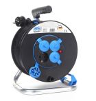 AS-Schwabe Kabeltrommel mit Schutzkappen und PVC-Kabel