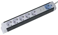 AS-Schwabe Steckdosenleiste Master/Slave Flash 230V/16A/max. 3500W