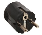 AS-Schwabe Winkelstecker Schuko VDE 10-16A