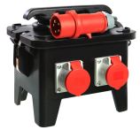 AS-Schwabe Stromverteiler PRCD-S Protek 400V/16A H07RN-F 5G2,5 400V/16A - 2 Mtr. Kabellänge