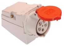 AS-Schwabe Wanddose 400V CEE mit Deckel