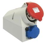 AS-Schwabe Wandkombidose CEE 400V/32A