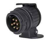 AS-Schwabe Miniadapter Caravan Universal 12V Stecker 13polig auf Dose 7polig