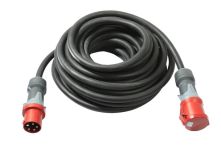 AS-Schwabe Verlängerung CEE 5G16 400V 63A H07RN-F - 25 Mtr. Kabellänge - Schwarz