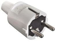 AS-Schwabe Stecker robuste Ausführung PVC 16A 250V