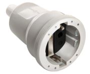 AS-Schwabe Kupplung PVC max. Querschnitt 1,5 mm² - Grau