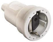 AS-Schwabe Kupplung PVC 16A 250V - Weiß