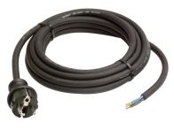 AS-Schwabe Anschlussleitung Gummi 3G1,5 H07RN-F - Schwarz