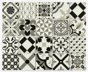 Bärwolf Bodenfliese Belle époque Deco Mix 13,9x13,9 cm I KE-15010