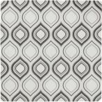 Bärwolf Wandfliese Spatolato Wallpaper grey 13x13 cm I KE-18027