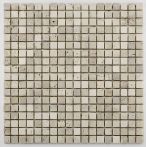 Bärwolf Mosaik 1,5 x 1,5 cm Orvieto Beige Marble, Travertine - AM-0003