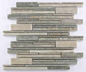 Bärwolf Mosaik 29,8 x 29,8 cm Nature Mosaikdern Rustic Metamorphic, multipleformat - CM-14010