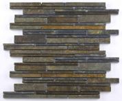 Bärwolf Mosaik 29,8 x 29,8 cm Nature Rustic Slate, multipleformat - CM-14011