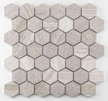 Bärwolf Mosaik 4,8 x 4,8 cm Favo Creme R10 - CM-15031