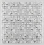 Bärwolf Mosaik 1,5 x 1,5 cm Tuscany Brilliant White mix R10 - GL-16008