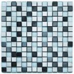 Bärwolf Mosaik 1,85 x 1,85 cm Pixel White Metal Mix - GL-2600