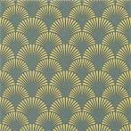 Bärwolf Feinsteinzeug Wallpaper GOTU Akzent fresh green 18,5x18,5cm I GOT-21002