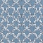 Bärwolf Feinsteinzeug Wallpaper GOTU Akzent relaxing azur 18,5x18,5cm I GOT-21004