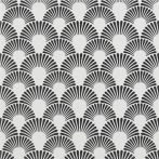 Bärwolf Feinsteinzeug Wallpaper GOTU akzent classy black 18,5x18,5cm I GOT-21007