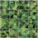 Bärwolf Mosaik 18,5 x 18,5 cm Jungle green R9 KE-18095