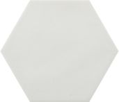 Bärwolf Bodenfliese Loft Hexagon Matt 17,3x15cm latte white matt R10B I KE-22102