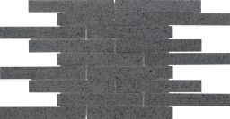 Bärwolf Mosaik Townhouse kamari black 42,5x29,7 cm I KEG-22511