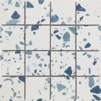 Bärwolf Mosaik 30x30cm Flakes XS blue I KEG-23072