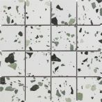 Bärwolf Mosaik 30x30cm Flakes XS emerald green I KEG-23073