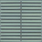 Bärwolf Mosaik 29,6x29,9cm STRIPES aquamarine blue glos I KIT-23004