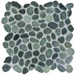 Bärwolf Mosaik 30 x 30 cm Pebble Black R10 - PM-0003