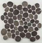 Bärwolf Mosaik 30 x 30 cm Pebble Grey Marble R10 - PMG-10003