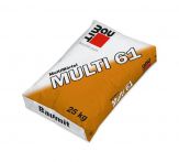 Baumit MultiMörtel MULTI 61 Putz, Mörtel, Feinbet. u.Zem.vorspritzm. - 25 Kg