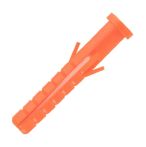 BEVER Nylon Kragendübel 6 x 50 mm für 3mm Luftschichtanker orange - 250 Stück