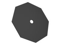 BEVER Wasserabtropfscheibe schwarz 25 mm Durchmesser Tropfscheibe für Luftschichtanker 3 - 4 mm - 250 Stück