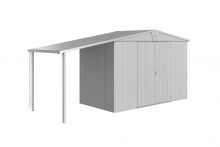 Biohort Seitendach für GH Europa 2/3/4A silber-metallic | 150x156 cm