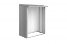 Biohort Rückwand für WoodStock Gr. 150 silber-metallic