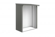 Biohort Rückwand für WoodStock Gr. 150 quarzgrau-metallic