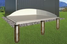 Biohort Erdschraubfundament zu GH HighLine H4, AvantGarde A7, Panorama P4