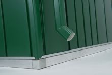 Biohort Regenfallrohr-Set für GH Europa grün - Länge: 170 cm - 2 Stück