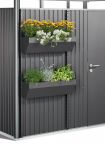 Biohort FloraBoard zu GH AvantGarde, HighLine, Panorama - dunkelgrau-metallic