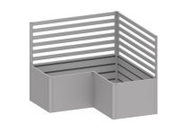 Biohort Rankgitter für HochBeet (Gr. L2x1), Pflanzbeet (L200)