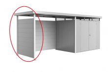 Biohort Seitenwand für Seitendach zu GH HighLine H2 dunkelgrau-metallic